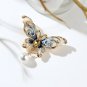 Cartoon simple drop oil alloy moir&Atilde;&copy; butterfly brooch pin women's clothing pin accessories