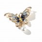 Cartoon simple drop oil alloy moir&Atilde;&copy; butterfly brooch pin women's clothing pin accessories