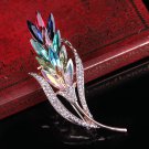 Fashion creative personality crystal glass brooch brooch women's clothing accessories accessories
