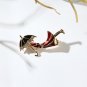 cartoon simple drop oil alloy umbrella brooch pin women's clothing accessories pin accessories