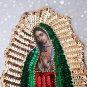 Guadalupe sequin patch, Our Lady Guadalupe Sequin Applique, Mexican Virgen de Guadalupe sequin patch
