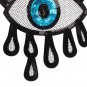 Eye Sequins Patch,Evil Eye Sequins Patch,Embroidered Patch,Sequins Patch,Iron On Patch