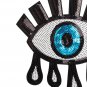 Eye Sequins Patch,Evil Eye Sequins Patch,Embroidered Patch,Sequins Patch,Iron On Patch