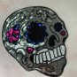 Silver skull sequin patch patch T-shirt patch patch hoodie patch