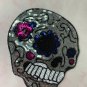 Silver skull sequin patch patch T-shirt patch patch hoodie patch