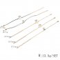 New fashion wind hollow hexagonal opal hollow love circle map zircon bracelet five-piece