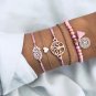 Fashion Pop Life Tree Pineapple Turquoise Bracelet Love Bracelet