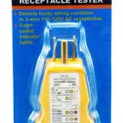 CTT Tools Receptacle Outlet Tester 3 wire AC Plug Light