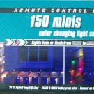 Sylvania 300 Mini Lights Christmas Clear Multi 62'