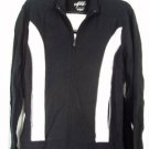 Style & Co Sport Jacket XL  Black White Zipper New