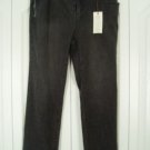Simply Vera Wang Jeans Dungaree Denim Pants 14P Grey