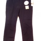 Sonoma Jeans Dungaree Pants 16P Trimming Denim Black