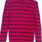 Covington Top Shirt Turtle Neck PS Red Black LS Ribbed