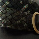 Motif 56 Black Belt Iman 36" Leather Silk Large 3" NEW