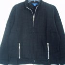Karen Scott Jacket Top Petite Large PL Black Sport NEW