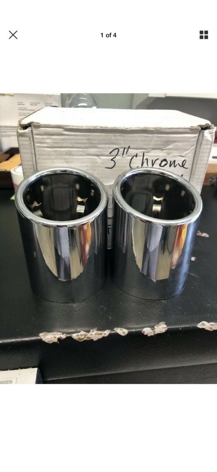 BMW Exhaust Tips OEM Stock #1835-7-854-029-03
