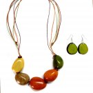 TAGUA NECKLACE, Tagua nut jewelry, Organic jewelry, handmade necklaces, Colombia
