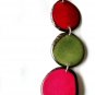 TAGUA JEWELRY. Tagua nut necklaces, handmade necklaces, multicolor necklaces.