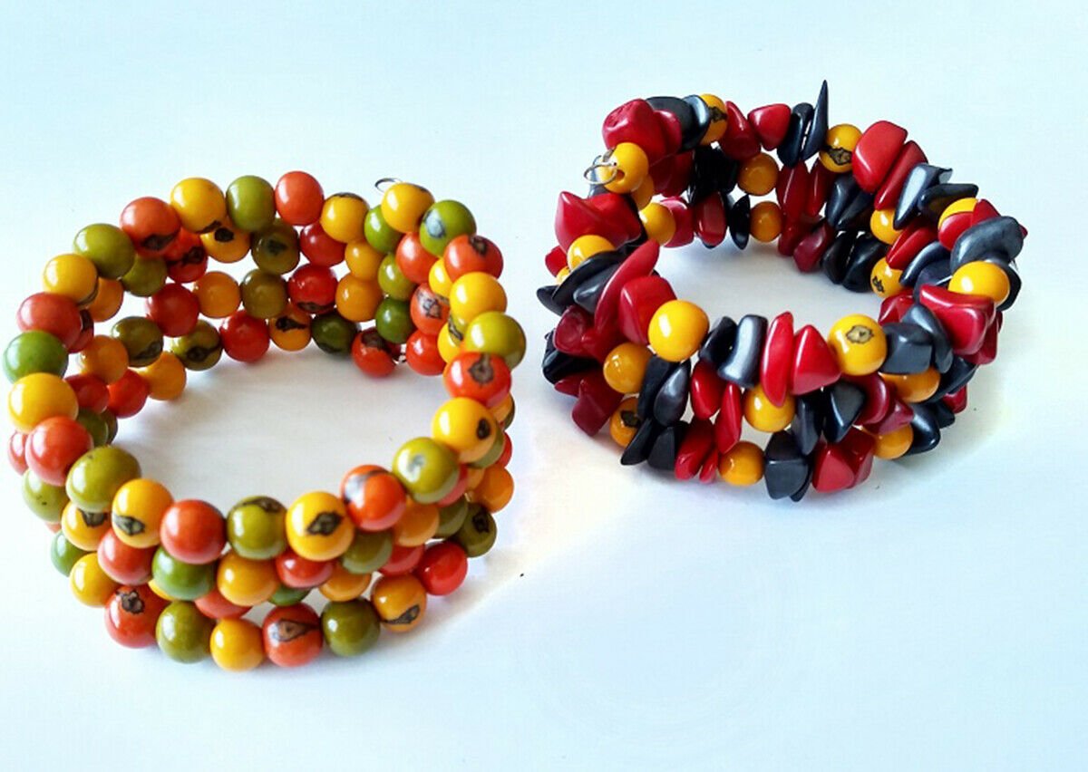 Women's jewelry, Big brangles, multicolor bangles, Colombian bangles