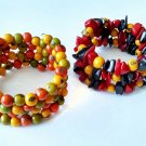 Women's jewelry, Big brangles, multicolor bangles, Colombian bangles
