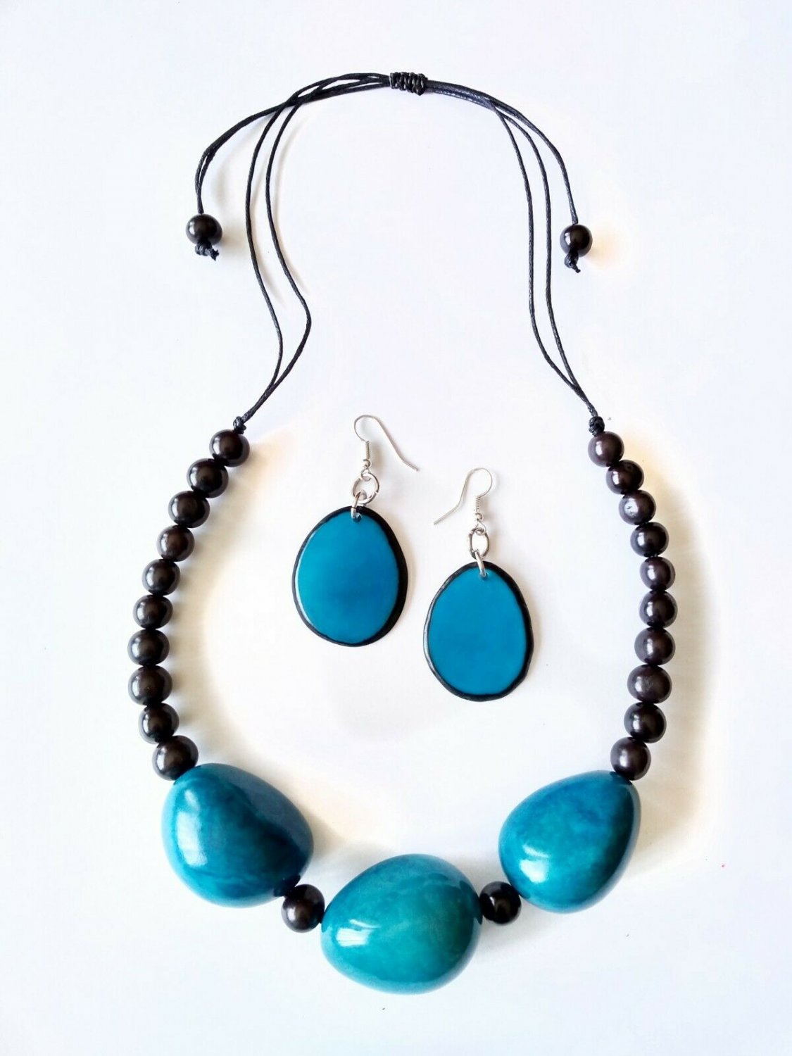 FAIR TRADE NECKLACES, TAGUA NUT JEWELRY / NECKLACES FOR WOWMEN, COLOMBIA JEWELRY