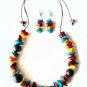 Tagua nut necklaces, Tagua nut necklaces, multicolor necklaces, Women's jewelry
