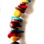 Tagua nut necklaces, Tagua nut necklaces, multicolor necklaces, Women's jewelry