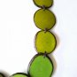TAGUA NECKLACE, FAIR TRADE NECKLACE, TAGUA NUT JEWELRY / IVORY JEWELRY, COLOMBIA