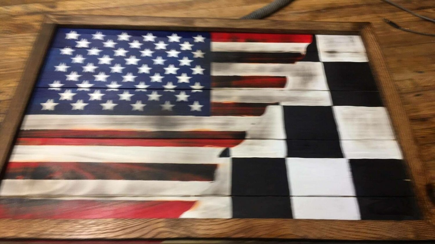 Checkered