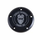 16159-212-1317-BLK Harley Davidson Twincam Point Cover Black FAAKER SEE AUSTRIA TATTOO SKULL