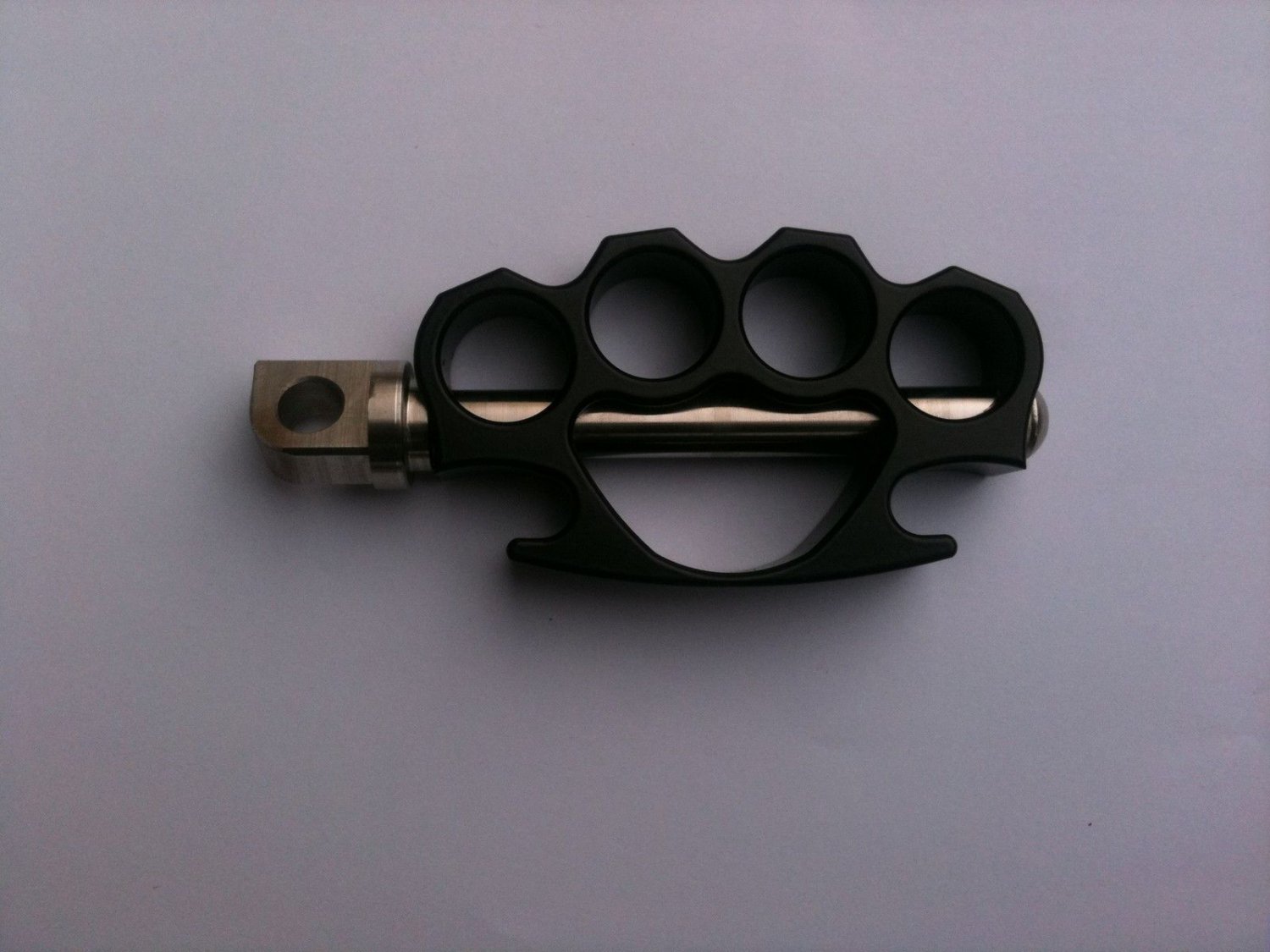 11935-165-4112-BLK Harley Davidson Kicker Pedal Knuckleduster BLACK
