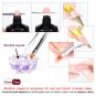 VENALISA Poly Gel Kits Nail Art French Nail Art Clear Camouflage Color Nail Tip