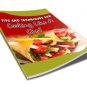 101 Tips And Techniques For Cooking Like A Chef (with MRR + Free Shipping)