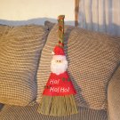Christmas Broom Santa
