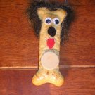 Dog Bone Ornament (Brown Ears)