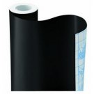 BLACK DIAMOND SOLID CONTACT PAPER DRAWER SHELF LINER