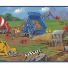 Construction Kids Boys Room Wallpaper Wall Border