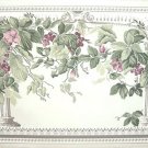 GORGEOUS VICTORIAN SILVER COLUMNS WALLPAPER WALL BORDER
