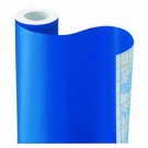 ROYAL BLUE SOLID CONTACT PAPER DRAWER SHELF LINER