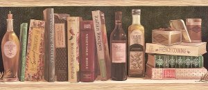 KITCHEN COOKBOOKS RECIPES COOKING WALLPAPER WALL BORDER