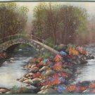 Green Woods River Lodge WALLPAPER WALL BORDER