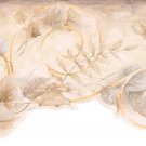 VICTORIAN BEIGE GOLDEN SWIRL WALLPAPER WALL BORDER