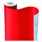 RED FIRE ENGINE SOLID CONTACT PAPER DRAWER SHELF LINER