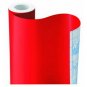 RED FIRE ENGINE SOLID CONTACT PAPER DRAWER SHELF LINER