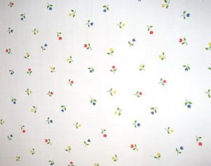 Tulips on White Contact Paper 291