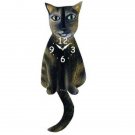 New Tiger Cat Wagging Pendulum Clock