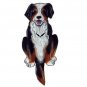 Bernese Mountain Dog Dog Wagging Pendulum Clock