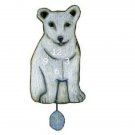 Polar Bear Pendulum Wall Clock
