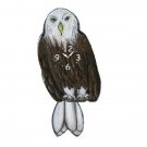 Eagle Bird Moving Pendulum Wall Clock
