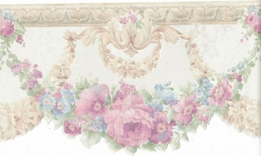 Flower FDB02001 Wallpaper Border